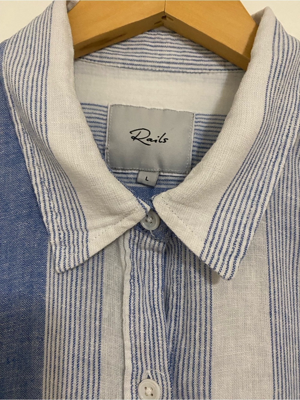 Rails Charli Shirt Linen Blend - Nevis Stripe - Picture 6 of 11
